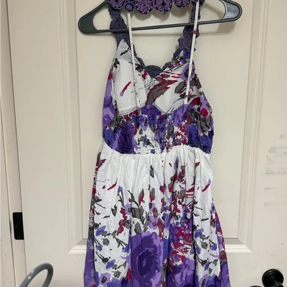 Magic vintage Y2 Dresses in Teal and Purple m - Picture 5 of 8